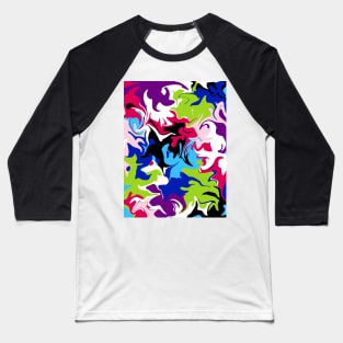 Bright Winter (Seasonal Color Palette) Baseball T-Shirt